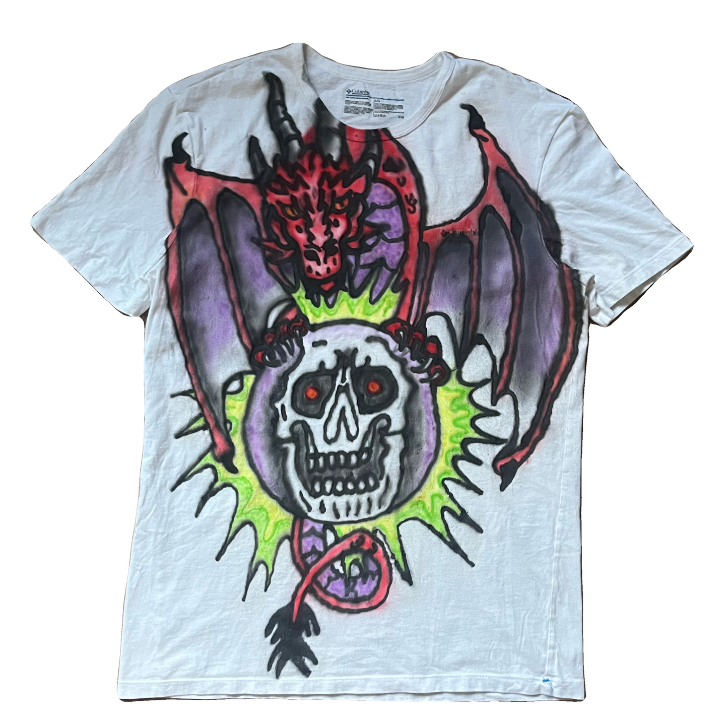 Dragon airbrushed 1 of 1 tshirt