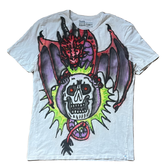 Dragon airbrushed 1 of 1 tshirt